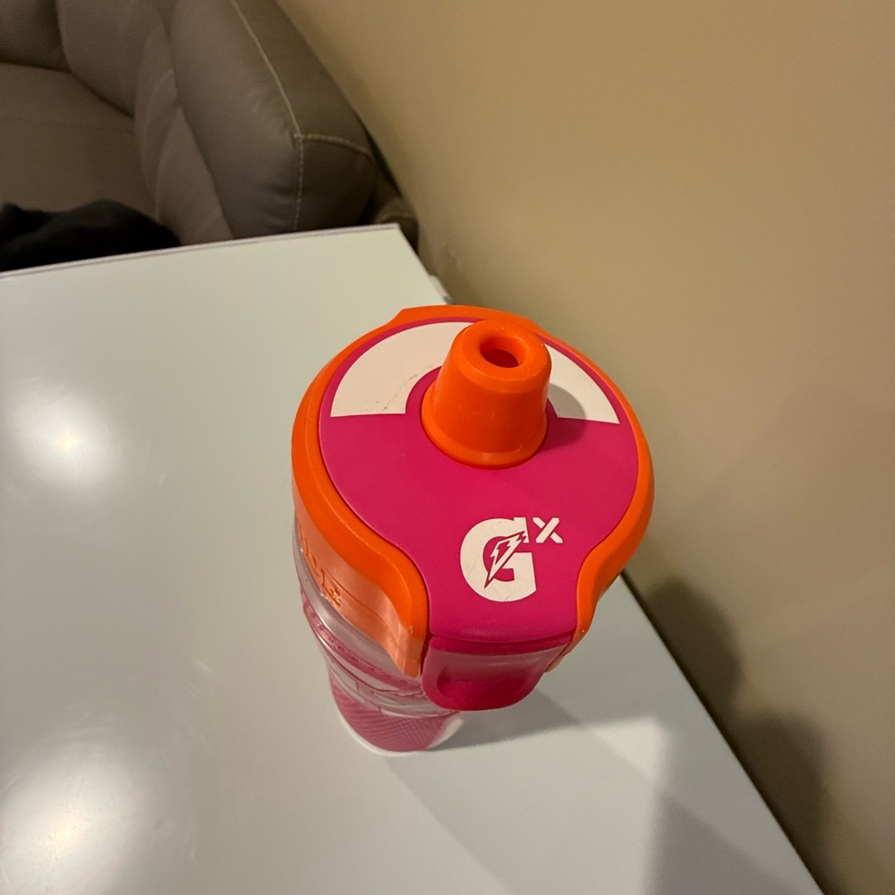 Gatorade Pink and Orange Water Bottle - Picture 2 of 3